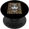 4th Grade Student Teacher First Day Of S Divertente insegnante di quarta elementare cavia studente di ritorno a scuola PopSockets PopGrip Adesivo
