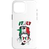 Italy Flag Gifts for Italian Women & Gir Custodia per iPhone 16 Pro Max Italia, Bandiera Italiana, Italia Ragazza, Italiano Donne Ragazze