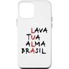 Lava Tua Alma Brasil Lula Brazil Retro V Custodia per iPhone 12 mini Lava Tua Alma Brasil Lula Brasile Retro Vintage