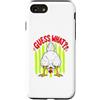 Cheeky Coop Humor Custodia per iPhone SE (2020) / 7/8 Indovina che culo di pollo divertente scherzo fattoria umorismo barnyard
