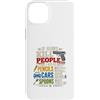 Mustard Seed Outfitters Custodia per iPhone 14 Plus Matite umoristiche Sarcastiche Macchine e Cucchiai