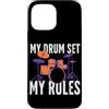 Cymbals Gift / Drummer Gifts for Men and Custodia per iPhone 13 Pro Max Piatti Batterista Piatti per batteria