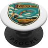 Jimbeels WIND CHECK THROW Lancio del boomerang nel vento PopSockets PopGrip Adesivo