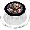 The Metric System Can't Measure Freedom Il sistema metrico non può misurare la libertà divertente USA American PopSockets PopGrip per MagSafe