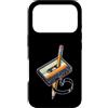 Vintage Cassette Tape and Pencil Rewind Custodia per iPhone 17 Pro Nastro a cassetta vintage a matita, stile nostalgico, anni '80 e '90