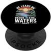 Best Jesus Christian Designs He Leads Me Beside Still Waters PopSockets PopGrip Adesivo