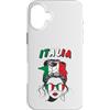 Italia Flag Gifts for Italian Women & Gi Custodia per iPhone 16 Plus Italia, Bandiera Italia, Italia Girl, Italiano Donne Ragazze