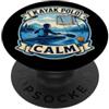 Jimbeels KAYAK POLO CALM Canoa Squadra Pagaia PopSockets PopGrip Adesivo