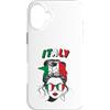 Italy Flag Gifts for Italian Women & Gir Custodia per iPhone 16 Plus Italia, Bandiera Italiana, Italia Ragazza, Italiano Donne Ragazze