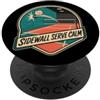 Jimbeels SIDEWALL SERVE CALM Servizio volley sulla parete PopSockets PopGrip Adesivo