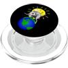 Bethcentral Environmental Gifts Divertente Eclissi Solare Totale - Space Photobomb PopSockets PopGrip per MagSafe