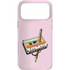 Vintage Cassette Tape and Pencil Rewind Custodia per iPhone 17 Pro Max Nastro a cassetta vintage a matita, stile nostalgico, anni '80 e '90