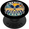 Jimbeels BEACH PADDLE CREW Gioco di racchette in spiaggia PopSockets PopGrip Adesivo