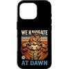 Owl Navigator Explorer Compass Custodia per iPhone 16 Pro Noi Navigare All'alba Owl Compass Aviator