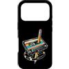 Vintage Cassette Tape and Pencil Rewind Custodia per iPhone 17 Pro Nastro a cassetta vintage a matita, stile nostalgico, anni '80 e '90