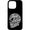 Romiro Djos Custodia per iPhone 15 Pro Max Creativo Mindset Pensare fuori dagli schemi Cranio Tipografia