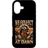 Trash Raccoon Lover Garbage Custodia per iPhone 17 Detective procioni che raccogliamo all'alba