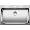 BLANCO ANDANO 700-IF/A Lavello montato su piano Rettangolare Acciaio inox