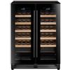 Climadiff CBU40D1B cantina vino Cantinetta vino con compressore Libera installazione Nero 40 bottiglia/bottiglie
