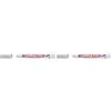 Edding 4-950-1-4049 Marcatore a Cera per superfici impossibili Blister 1 pz. Colore Bianco Tratto 10mm (Confezione da 2)
