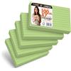 OFITURIA Flashcards A7 Verde Chiaro Rigate 100 Pezzi, Cartoncini Studio