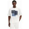 Desigual TS_Arnoldo, 1000 Blanco, XL, Bianco, XL