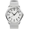 mudita Radiant - Orologio svizzero per uomo e donna, automatico, impermeabile, minimalista, movimento Sellita SW200, impermeabile fino a 10 ATM, bianco naturale / bianco naturale, 40 mm