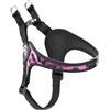 Generico PETTORINA TRE PONTI REGOLABILE CHIUSURA IN PLASTICA BORDO NERO EASY FIT LEOPARDATO FUXIA SAVANNAH (MIS. 2.5)