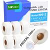 Molabel 6 rotoli di etichette RFID 99012, 36 x 89 mm, per Dymo LabelWriter 550