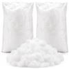 Sumind 2 Sacchetti Neve Finta di Natale Neve Artificiale in Fibra Come Cotone Soffice Neve Coperta per Interni Decorazione per Inverno Mantello Villaggio, Natività e Ornamento di Natale