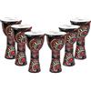 Percussion Plus Carnival Slap Djembe 6 x 7 in confezione - pre-sintonizzato