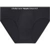 Emporio Armani Men's Hidden Logoband Brief Black M