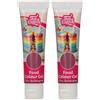 FunCakes Food Colour Gel Chic Aubergine, Viola: Colorante Alimentare Gel per Pasta di Zucchero, Glassa, Marzapane, Creme, Torte, Impasti. Semplice e Facile da Usare. Crea Colori Vivaci. Halal. 30 g