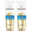 Pantene Pro-V Balsamo Linea Classica 350ml per Capelli Normali e Misti. Uso Quotidiano. Con Pro-Vitamina B5 e Miscela di Nutrienti. Senza Olio Minerale e Coloranti. Active Nutri-Plex (Confezione da 2)
