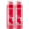 L'Oreal Paris L'Oréal Paris, Studio Line, Styling Spray Effetto Colla 100h, Glue in Spray, Fissaggio Estremo, Applicazione Precisa Micro-Diffusione, Complesso Fortificante, 200ml (Confezione da 2)