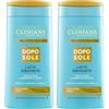 CLINIANS | Latte Doposole Idratante, con Estratto di Aloe Vera, Bisabololo, Menta Piperita e Mentolo, 200mL (Confezione da 2)