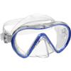 Mares Stream - Maschera Subacquea per Adulti Mono-Lente temperata, Profilo Basso, faciale in siliter e Fibbie Ez Adjust 360°
