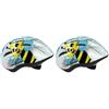 PHILIPS Dunlop Vehicle 871125241627 Casco Bimbo PV, Multicolore (Confezione da 2)
