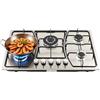 WDRENTOOL Piano cottura a gas, fornello a gas, cucina a gas 5 fuochi