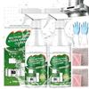 Generic 2 pezzi Detergente In Schiuma Enzimatica Multiuso,Spray Detergente Per Elettrodomestici Da Cucina,Formula Enzimatica Naturale,Delicato Sulla Pelle,Versatile,Potente,Ideale Per Cucine E Case