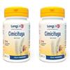 LongLife® Cimicifuga | Integratore di cimicifuga titolata 2,5% glicosidi triterpenici | Benessere in menopausa | Funzione articolare | 1 mese di trattamento | Vegano e senza glutine