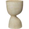 Ferm Living - Vaso per fiori Evoke - Beige - Fibra di pietra