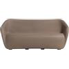 Slide - Divano da giardino a 2 posti Reborn - Beige - Ecothylene riciclato - Designer ecoBirdy