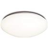 Mantra Iluminación. Modello ZERO E27. Plafoniera da soffitto circolare diametro 50 cm realizzato in acrilico finitura di colore bianco