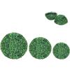 Generico Sfera di Erba di Bosso Artificiale Sintetica, Palla Erba Finta Grande, Decorazione Arredamento da Giardino, Pianta Sintetica Verde