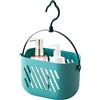 Generic Cestino portaoggetti da appendere per doccia, durevole, design a E scarico, cestino portaoggetti portatile con maniglia, da bagno per bagno, dormitorio, dispensa, cucina