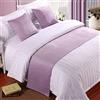 BAMCQ Bed Runner Letto Runner Runner da letto Biancheria da letto per hotel di alta qualità velluto letto asciugamano coda letto bandiera fine letto tappetino copriletto decorativo striscia viola chiaro _5