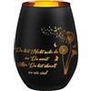 CHUNLINLAODA Luce Commemorativa Lutto, Luce Lutto con Incisione, Candela personalizzata, Portacandela in vetro, Regalo di Condoglianze per gli Amici in Luto Ricordo del Defunto (B)