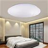 FSL® - Lampada plafoniera da soffitto o parete Bianca 26W LED Luce Bianco Freddo 6500K 1750 Lumen Fascio luminoso 120° Misure: Diametro 350 x Spessore 100 mm, Peso: 1417g - FLC05226W65KF