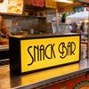 shulovehua Luce decorativa retrò a LED per snack bar con diverse modalità di luminosità alimentata tramite USB Snack Bar LED Sign Neon per minimarket caffetteria Candy House scrivania o decorazione da